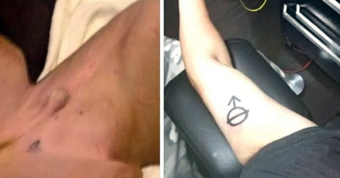 Verwonderlijk Man laat zelfde tattoo zetten als zijn mishandelde hond, maa MK-99