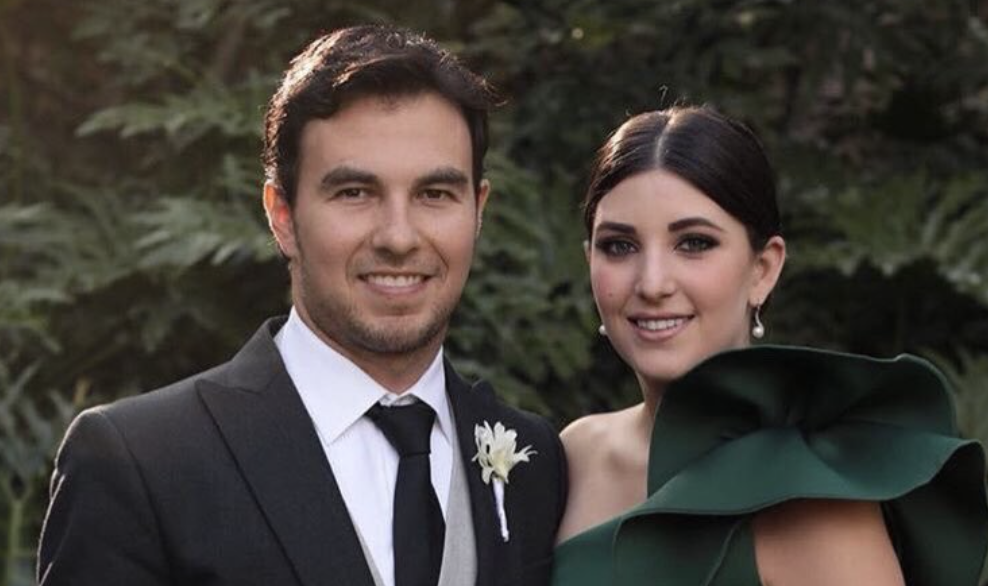 F1piloot Sergio Perez getrouwd in Mexico Het Belang van Limburg