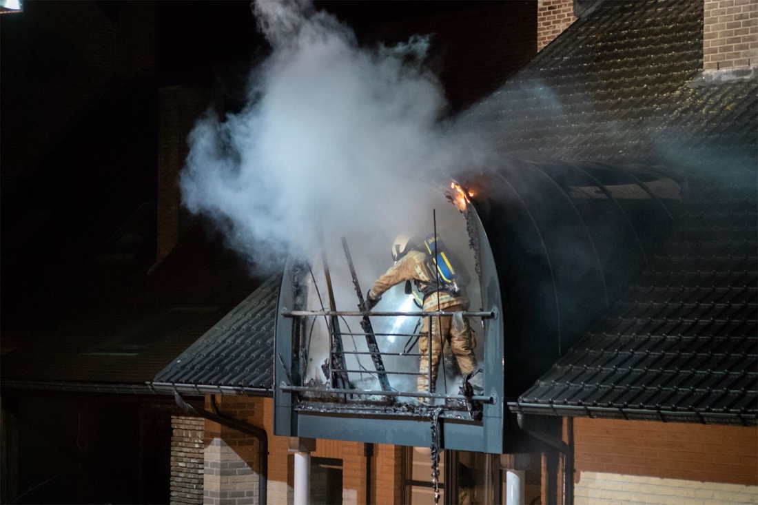 Uitslaande brand verwoest flat in Sint-Lambrechts-Herk ...