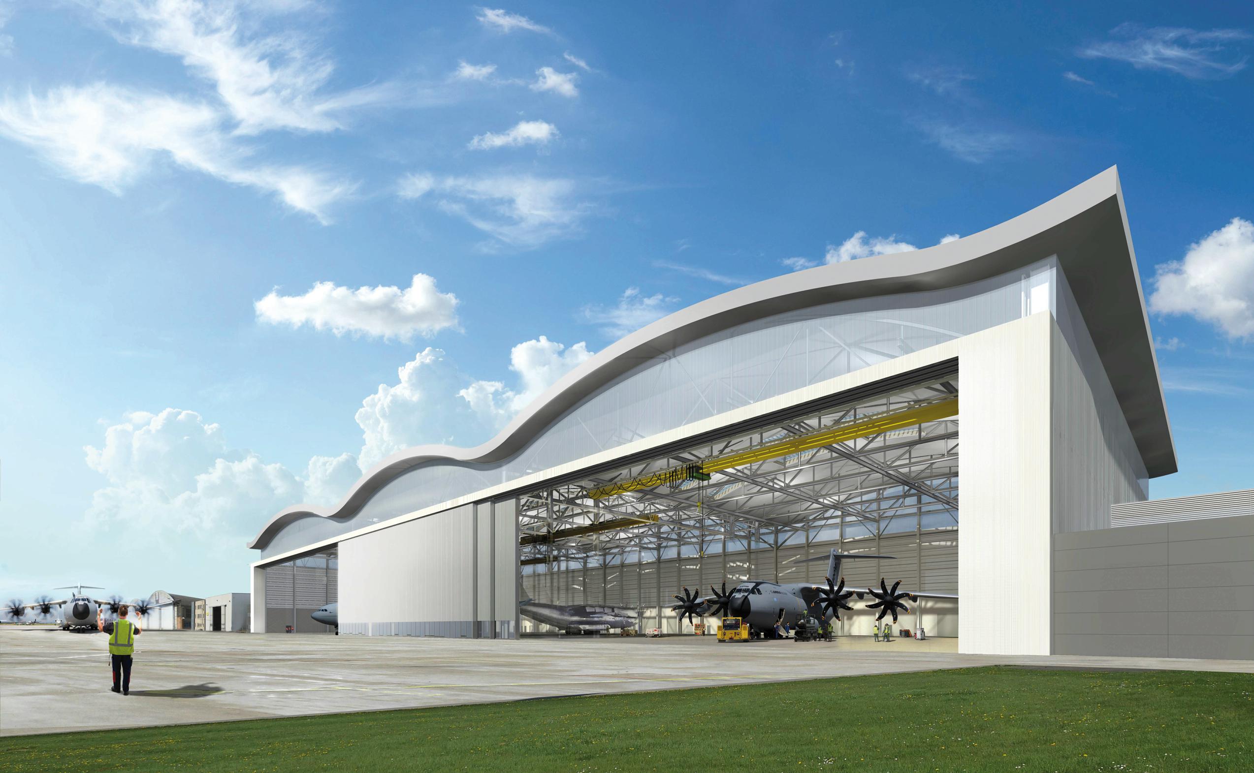 Hasselts bedrijf bouwt grootste vliegtuighangar ooit voor h... (Hasselt) - Het Belang van Limburg