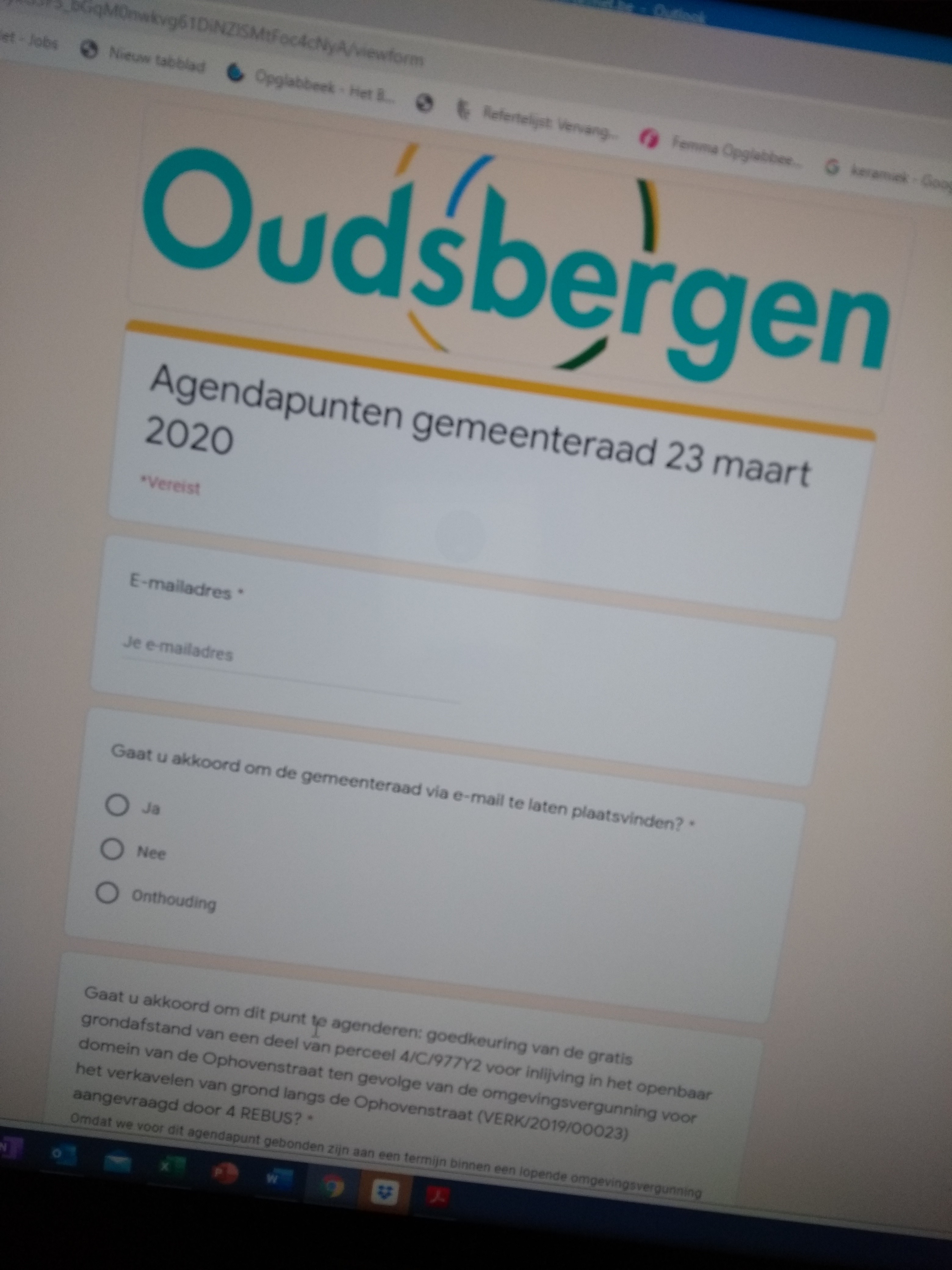 Oudsbergen vergadert digitaal (Oudsbergen) Het Belang van Limburg