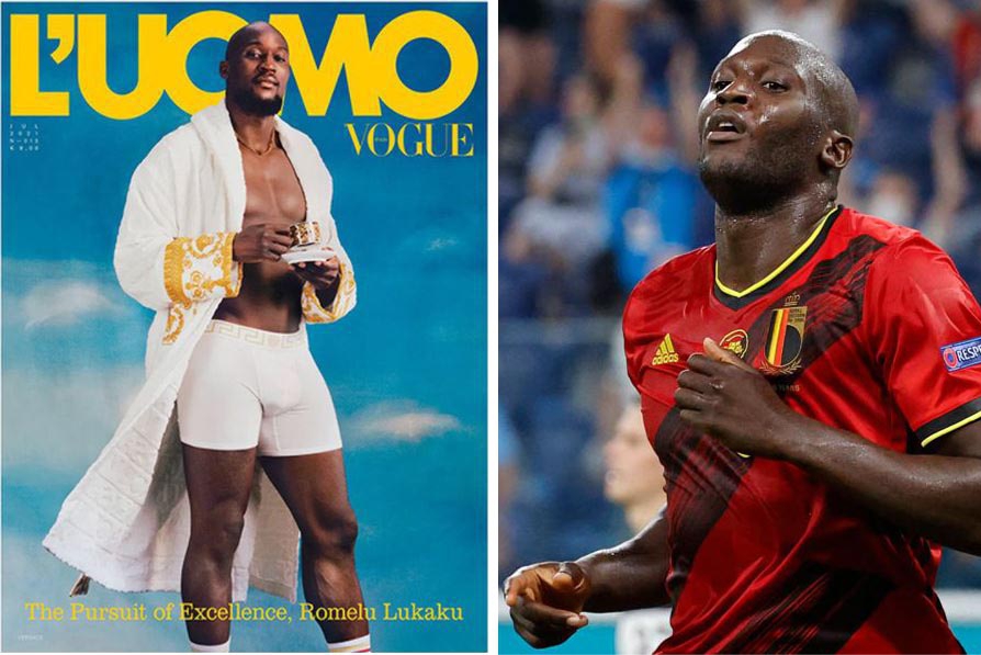 Lukaku in ondergoed op cover Vogue: dit zijn de modetrends i&hellip; - Het