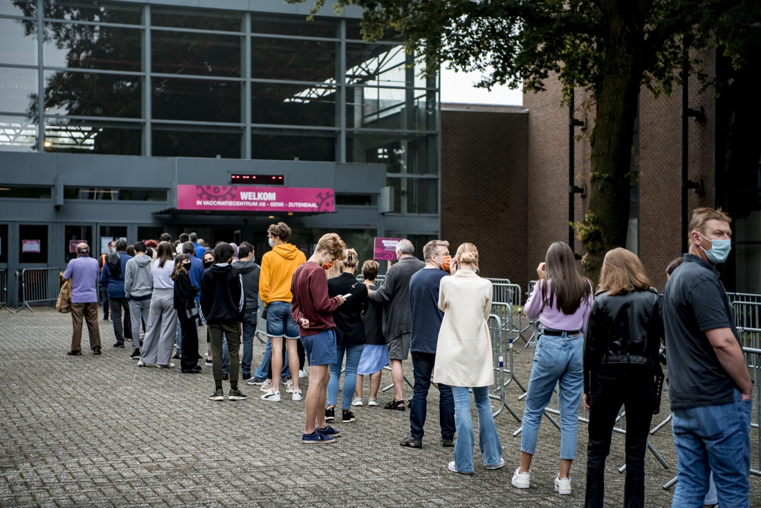 File for a vaccine: Open Prikdag in Genk is a great success (Genk)