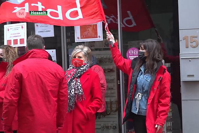 Employees of jewelry chain Lovisa on strike after lack of pay (Hasselt)