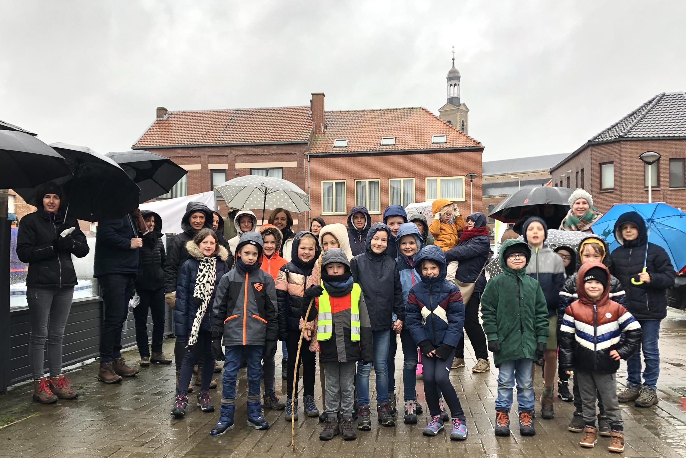 180 deelnemers trotseren barslechte weer op Winterjogging