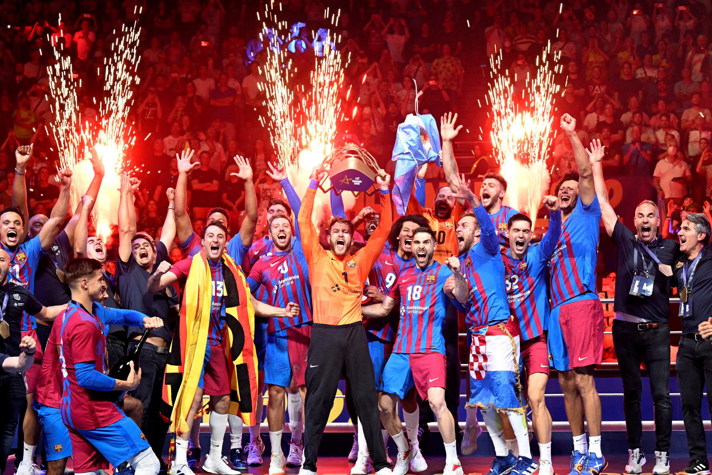 Meer dan een voetbalclub: Barcelona wint Champions League handbal voor tweede opeenvolgende keer