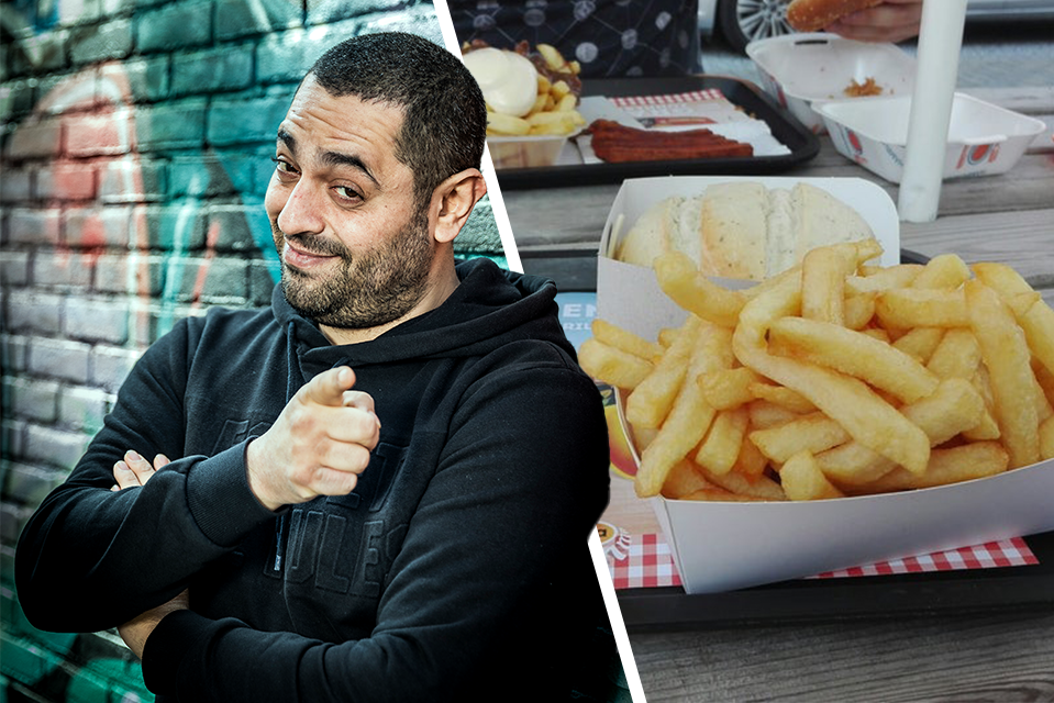 Dove mangi… Erhan Demirci?  “Puoi mangiare veri kebab e le migliori patatine fritte del Limburgo” (Cibo e bevande)