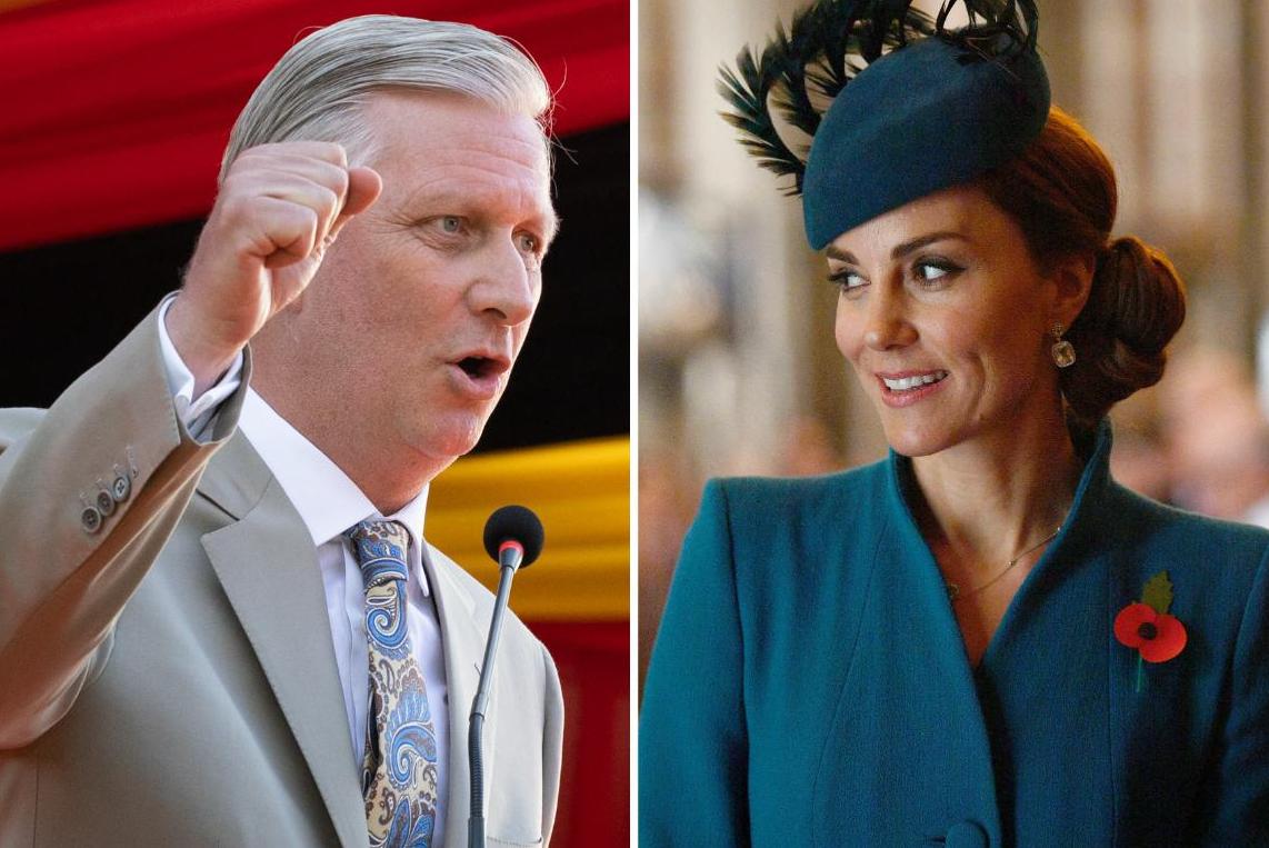 Oekraïense first lady bedankt Kate, koning Filip showt zijn tattoo en opvallend bezoek aan Buckingham Palace Het Belang van Limburg Mobile Volwassen Foto Hq