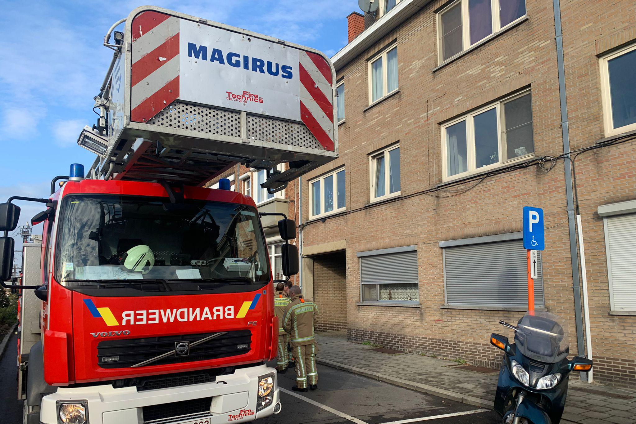 Brandalarm door oververhitte pan in Hasselts appartement