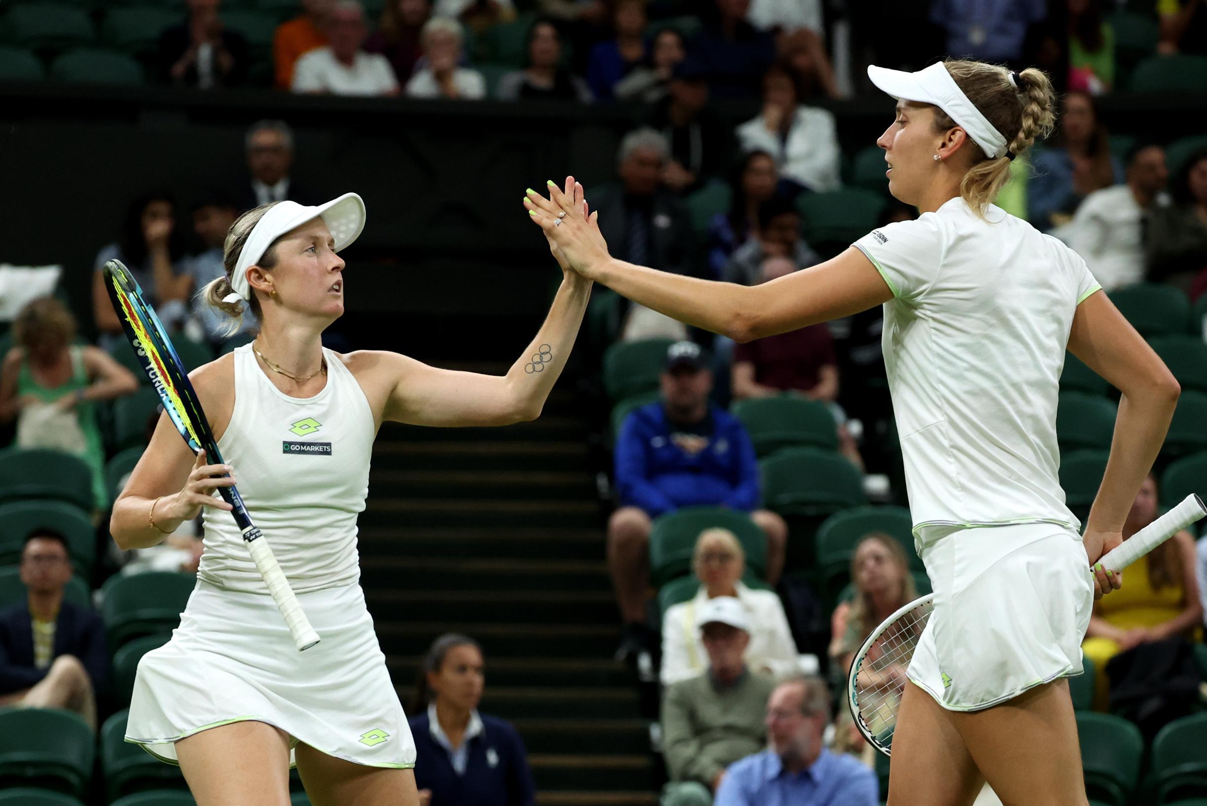 Wimbledon 2021: Elise Mertens and Su-Wei Hsieh win final thriller ·