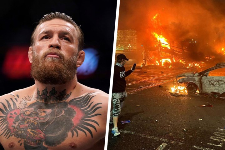 Ierse politie onderzoekt rol van Conor McGregor bij rellen in Dublin: “Ze maken van mij de zondebok”