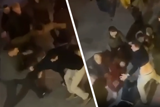 Bilder viser et slagsmål der fire belgiske soldater ble arrestert i Norge: «De var så fulle at de danset halvnakne på bordene»