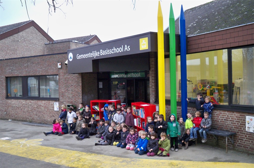 Nieuwe inkom voor Gemeentelijke Basisschool (As) Het Belang van Limburg